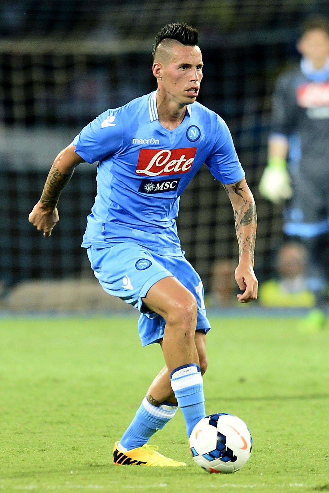 Hamsik Marek Napoli maglia azzurra 2013 azione ifa